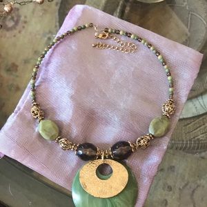 Vintage statement necklace